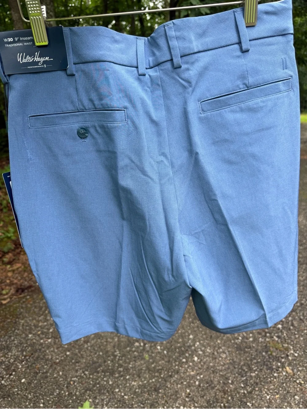 Walter Hagen Light Blue Men’s Performance Golf Shorts